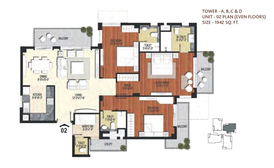 Conscient Heritage Max Floor Plan